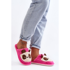 Lämpimät naisten tossut, vaaleanpunainen Priseth 1