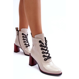 Patenttinauhalliset nilkkurit S.Barski MR870-15 vaaleanharmaa 1