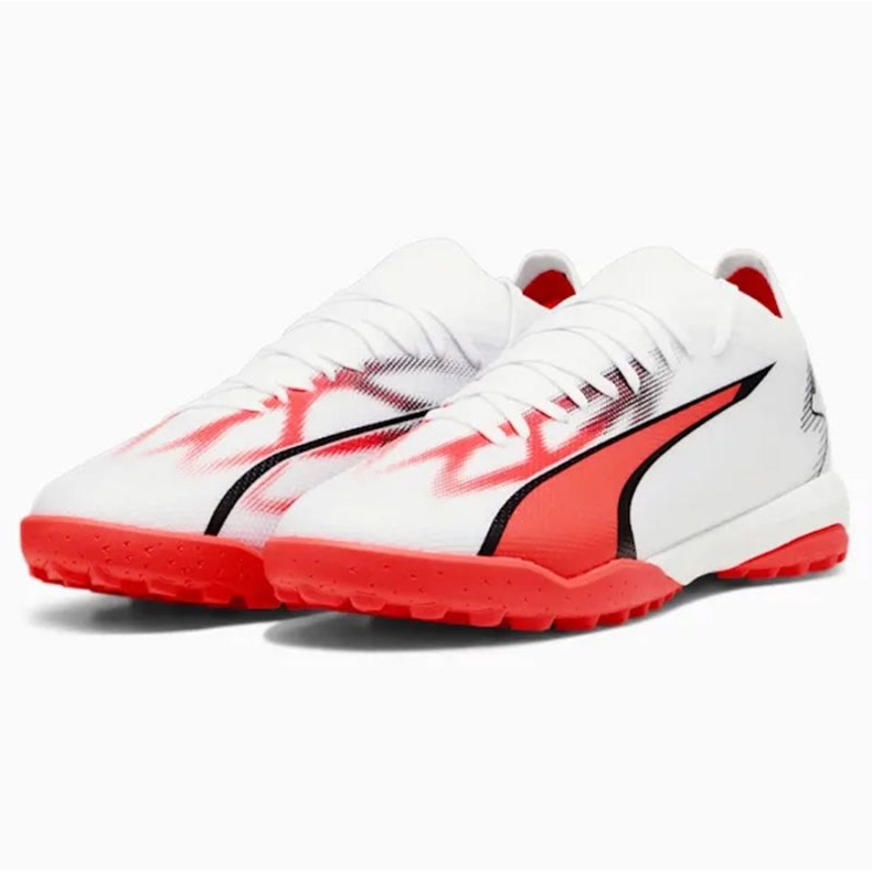 Puma Ultra Match Tt M 107521-01 jalkapallokengät valkoinen 1