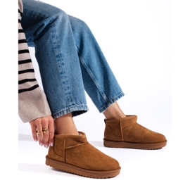 Shelovet naisten ruskeat lumisaappaat 1