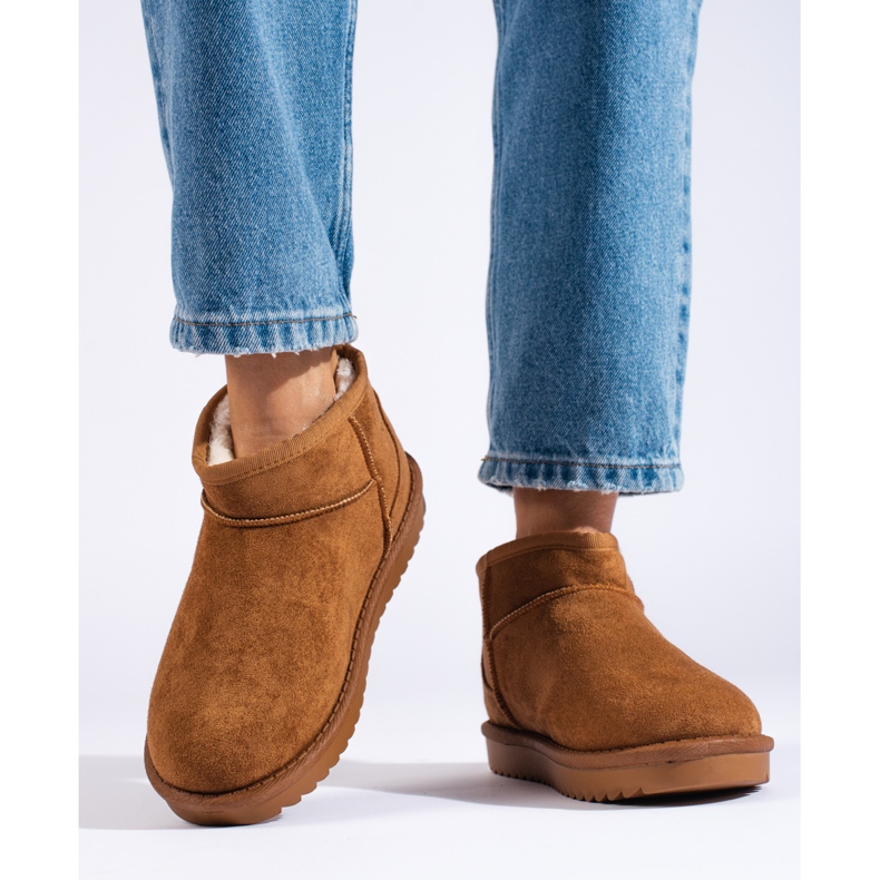 Shelovet naisten ruskeat lumisaappaat 2