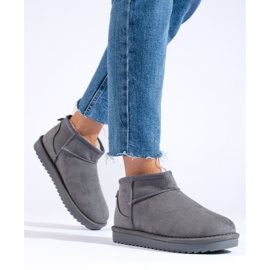 Shelovet naisten harmaat lumisaappaat 1