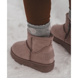 Lasten eristetyt lumisaappaat vetoketjulla Pinkki Big Star MM374101 vaaleanpunainen 2