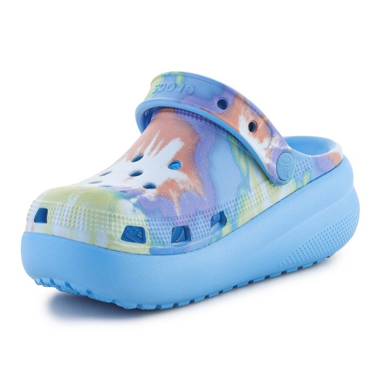 Crocs Classic Tie Dye Cutie Clog 208083-4KT vaahtotossut siniset sininen 2