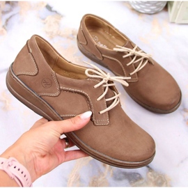 Helios W H715N mukavuuskengät, beige ruskea 1