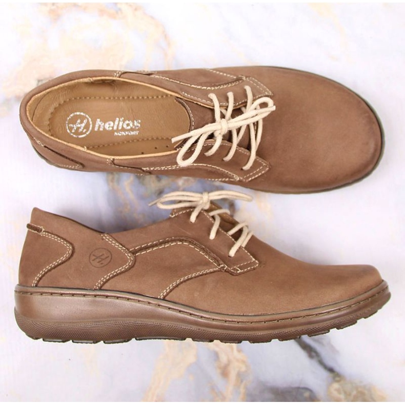 Helios W H715N mukavuuskengät, beige ruskea 2