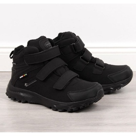 American Club M AM855 eristetyt vaelluskengät, mustat 1