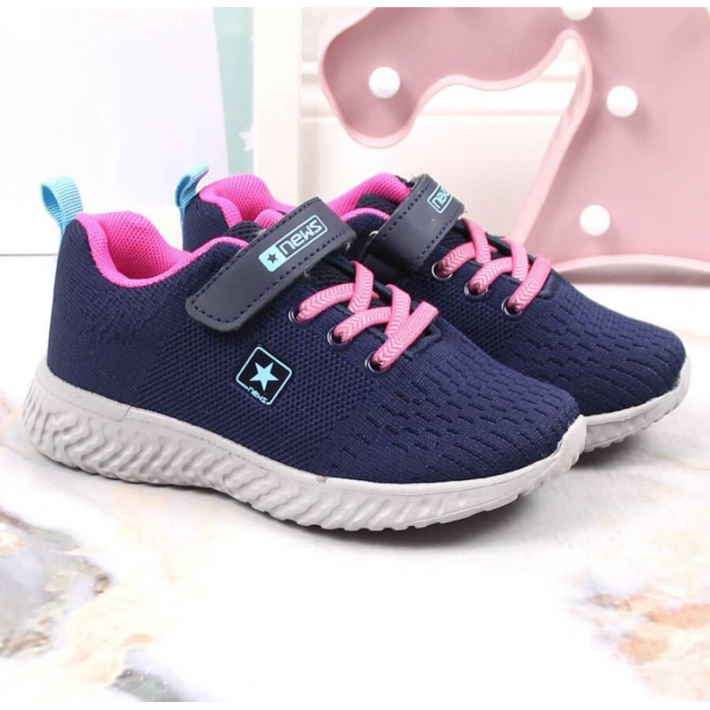 News UUTISET Jr EVE396A urheilukengät, tummansininen 2