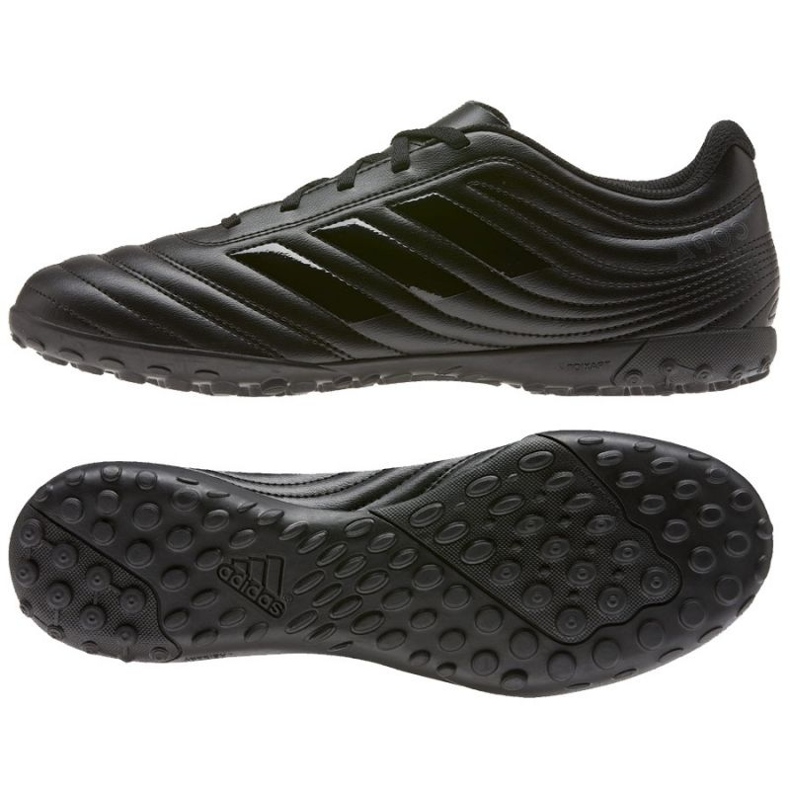 Adidas Copa 20.4 Tf M G28522 jalkapallokengät musta musta 1