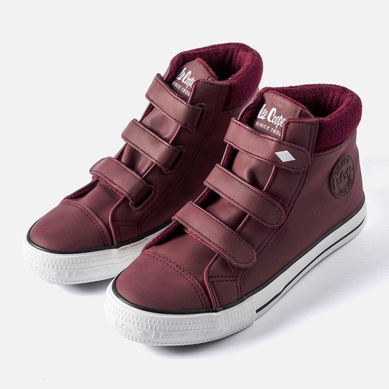 Maroon lenkkarit Lee Cooper LCJ-21-31-0614K punainen 1