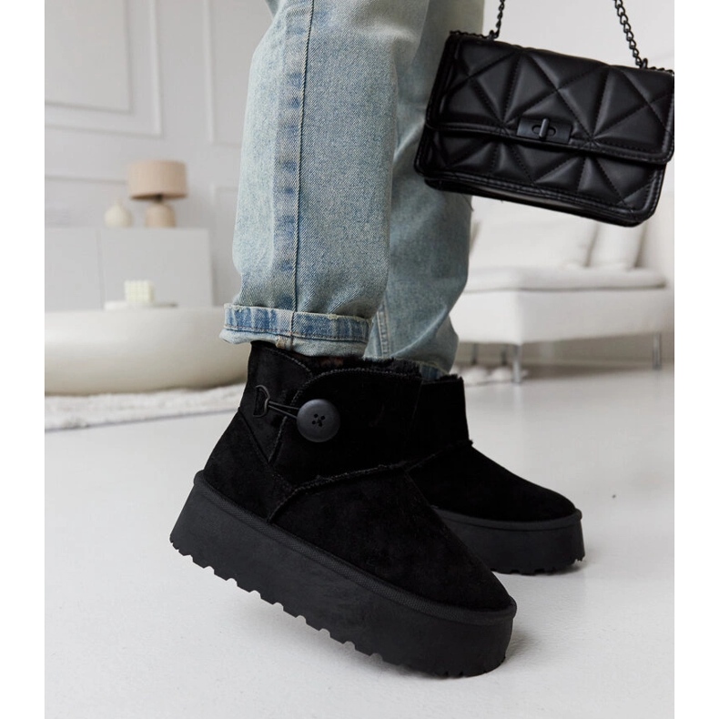 Mustat lyhyet eristetyt Casimiron lumisaappaat 2