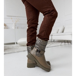 Vihreät eristetyt nilkkurit koristeellisella Lido-hihnalla 1