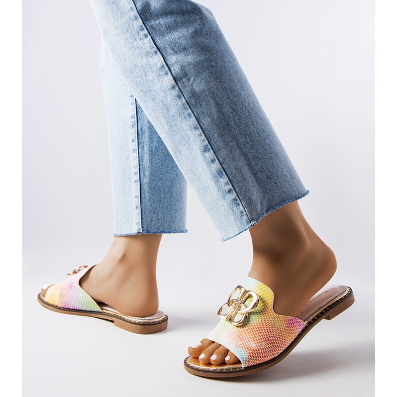 Goodin Lea sateenkaarisolki liukuja monivärinen 2