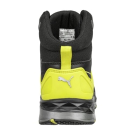 Puma Velocity 2.0 Yellow Mid MLI-S12B1 kengät mustat 3