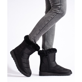 W. Potocki Potockin mustat naisten lumisaappaat 1