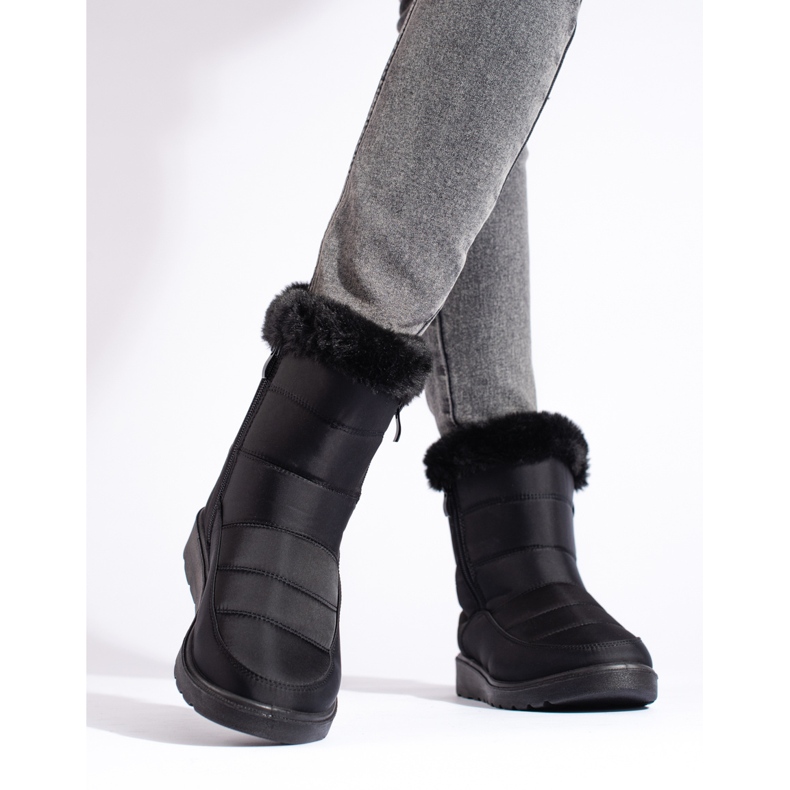 W. Potocki Potockin mustat naisten lumisaappaat 2