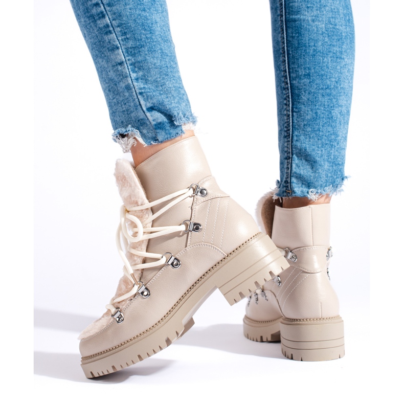 W. Potocki Beiget naisten lumisaappaat turkisella Potocki 2