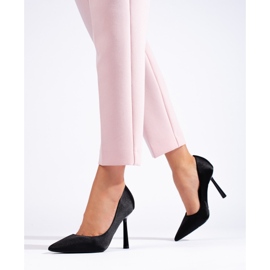 Naisten korkokengät Vinceza musta 1