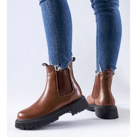 Ruskeat eristetyt klassiset Edgar-nilkkurit 1