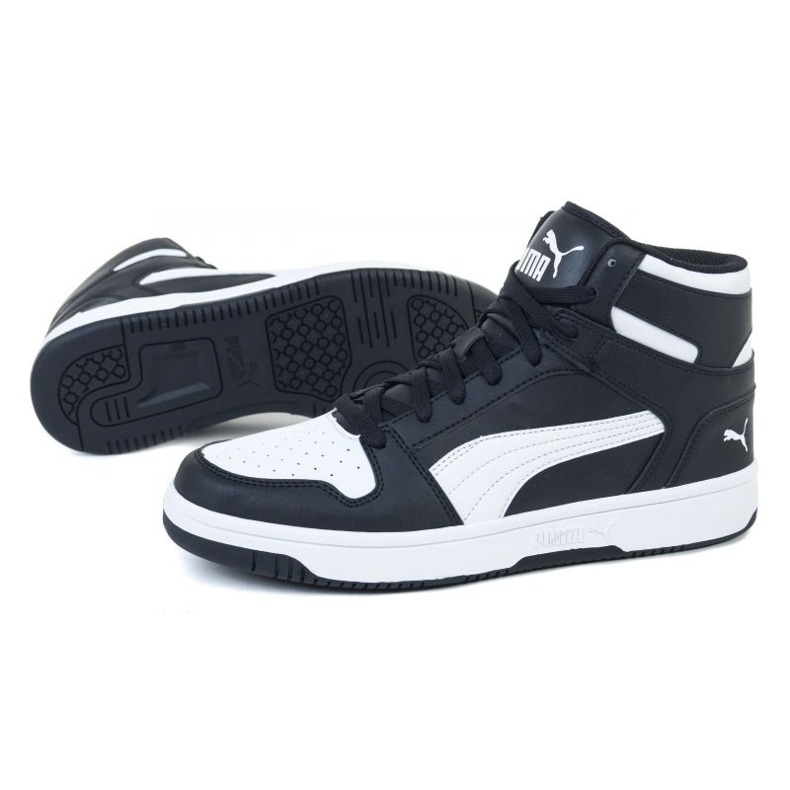 Puma Rebound Layup Sl M 369573 01 kengät musta 1