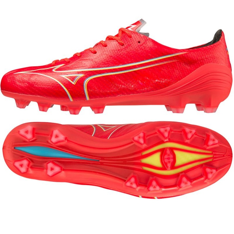 Mizuno Morelia Alpha Elite Md M P1GA236264 kengät punainen 1