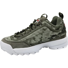 Fila Disruptor S Low W -kengät 1010555-50I vihreä 1