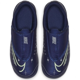 Nike Mercurial Vapor 13 Club Mds Mg PS (V) Jr CJ1149401 jalkapallokengät sininen tummansininen 1