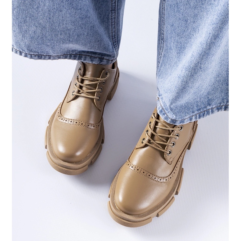 Piazzetta ruskeat nauhakengät 1