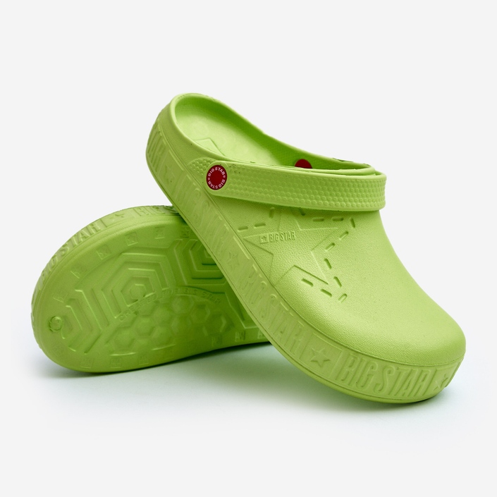 Miesten kevyet varvastossut Crocs Big Star II175005 Vihreä 2