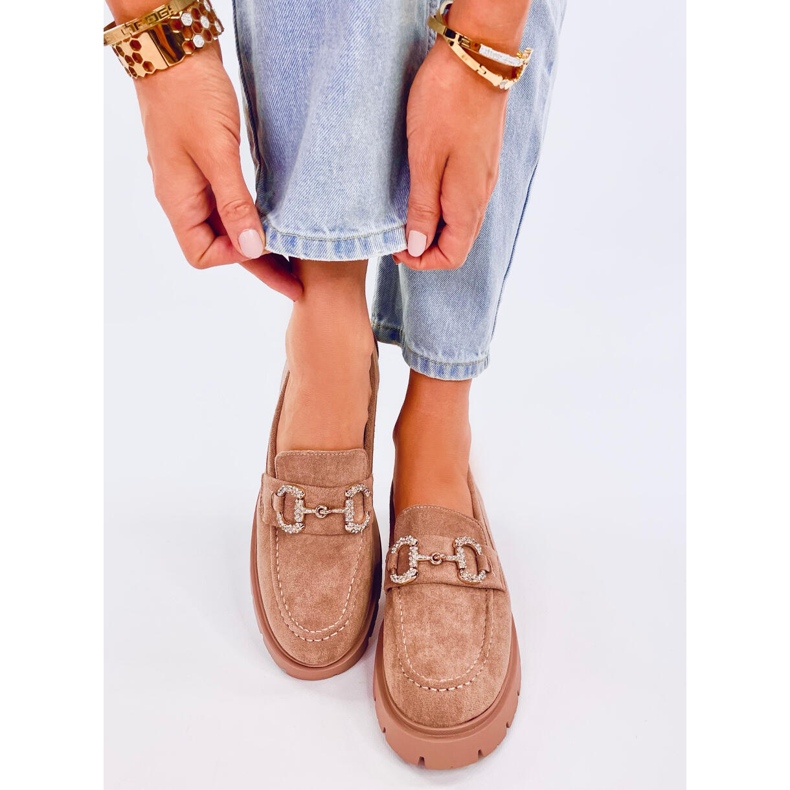 Karins Khaki mokkasolki mokkasiinit beige 1