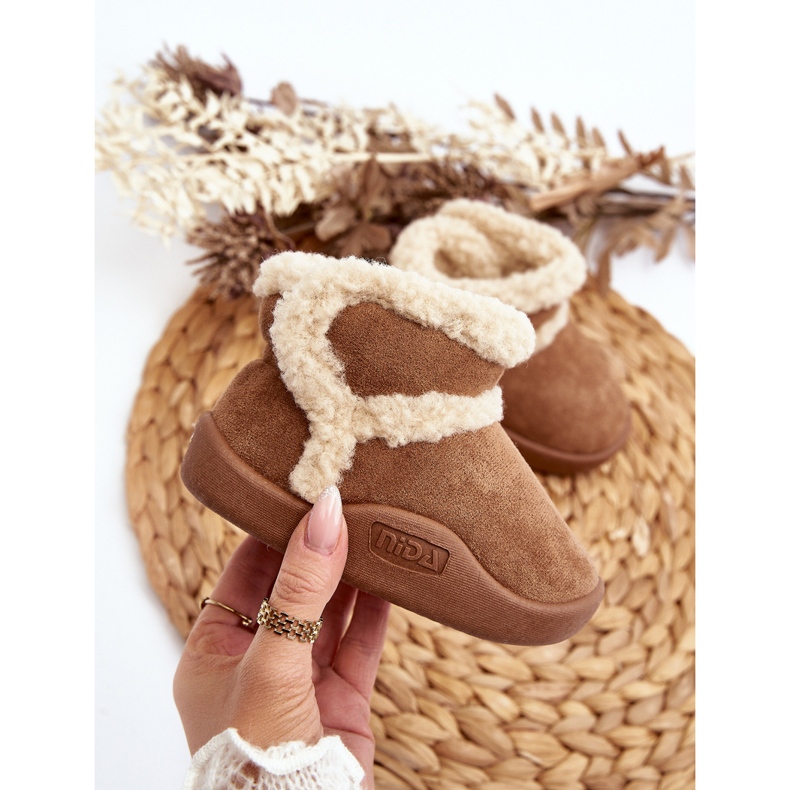 Camel Unitia lasten tarranauhalliset lumisaappaat ruskea 2