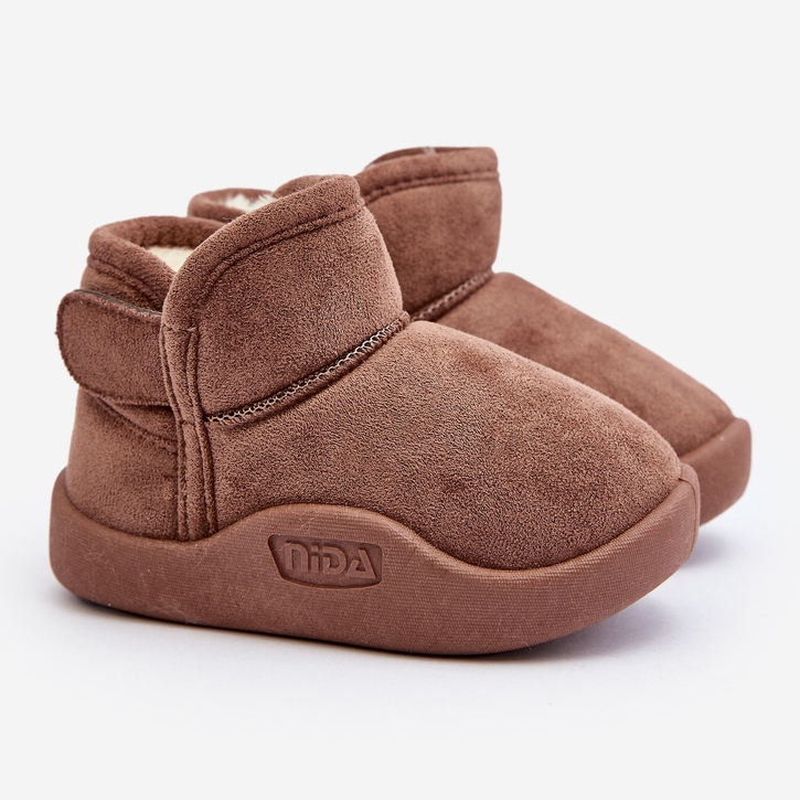 Lasten ruskeat Benigna turkiseristeiset lumisaappaat 1