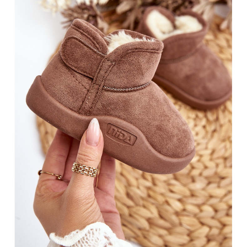 Lasten ruskeat Benigna turkiseristeiset lumisaappaat 2