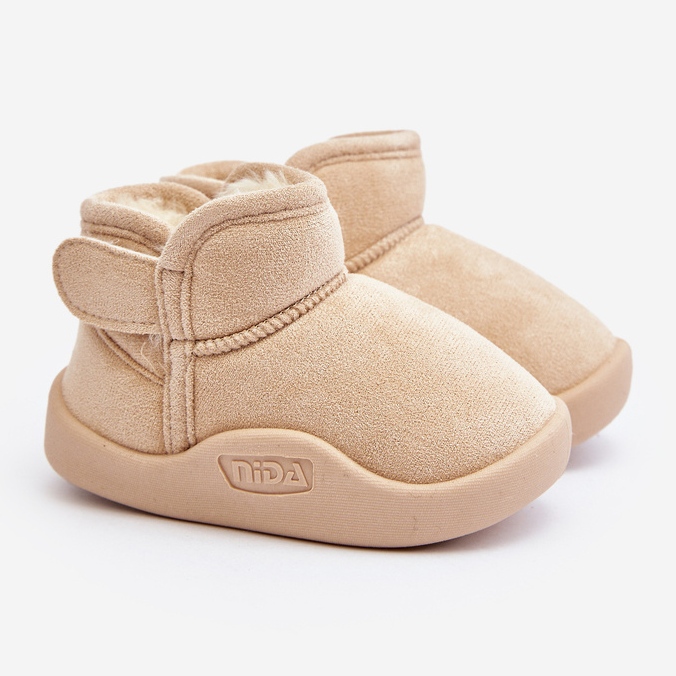 Beiget lasten lumisaappaat, joissa on turkisvuoraus, Benigna 1