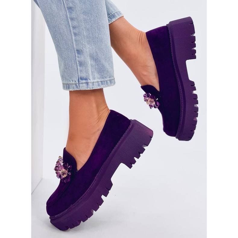 Heidi Purple kristalliloaferit violetti 2