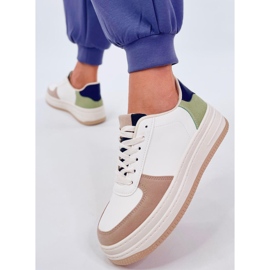 Naisten Everss Khaki -lenkkarit beige 1