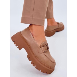 Elken Khaki -tasoiset loaferit beige 1