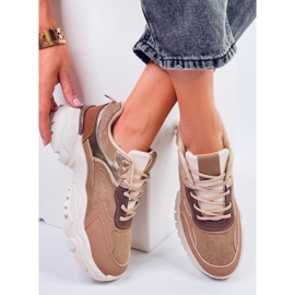 Naisten Bolms Khaki -lenkkarit beige 1