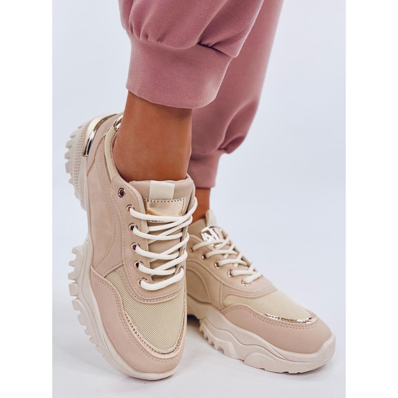 Fleis Beige naisten urheilukengät 2