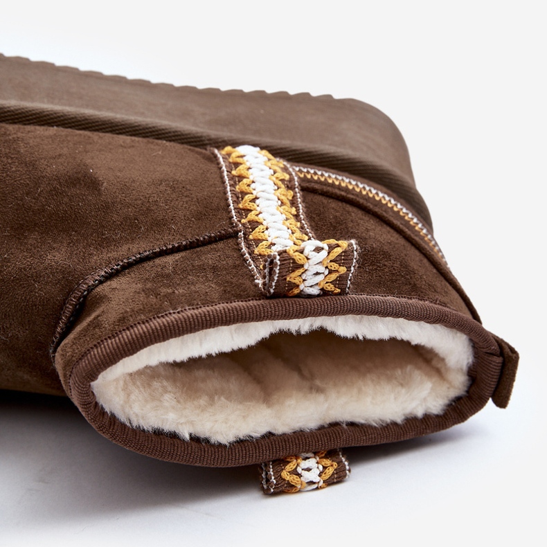 Platform lumikengät tummanvihreällä Udra-kuviolla 1