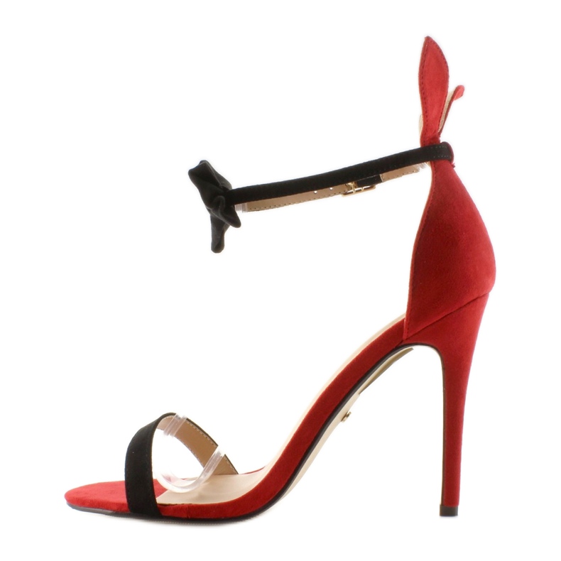 Sandaalit pinnoilla korvilla ZJ-15P Punainen 1