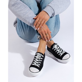 Naisten Big Star -lenkkarit KK274096 musta 2