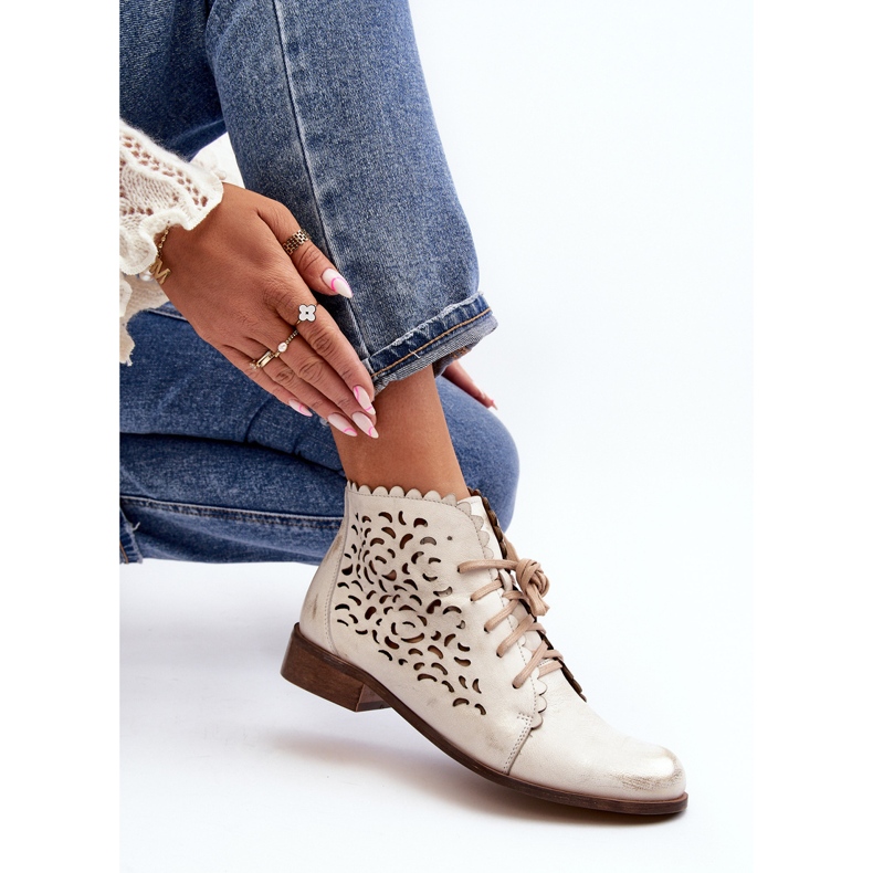 Zazoo 2871 naisten harjakattoiset nilkkurit, kulta, harjattu kultainen 1