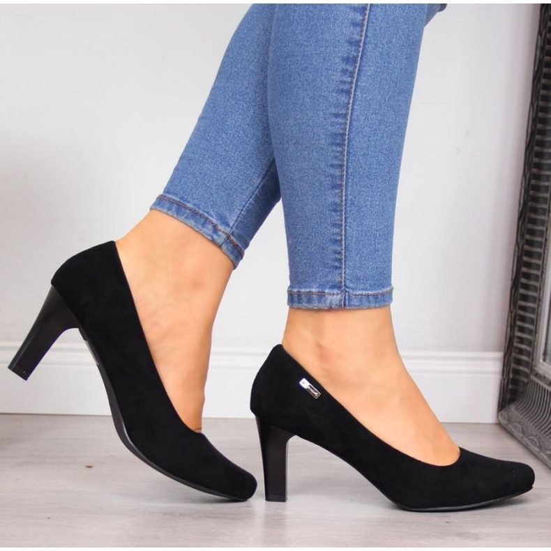 Sergio Leone W SK39T mustat mokkanahkapumput 2