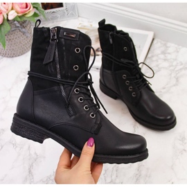 Jezzi W JEZ254A nauhallinen ja vetoketjullinen laukku, musta 1