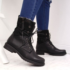 Jezzi W JEZ254A nauhallinen ja vetoketjullinen laukku, musta 2