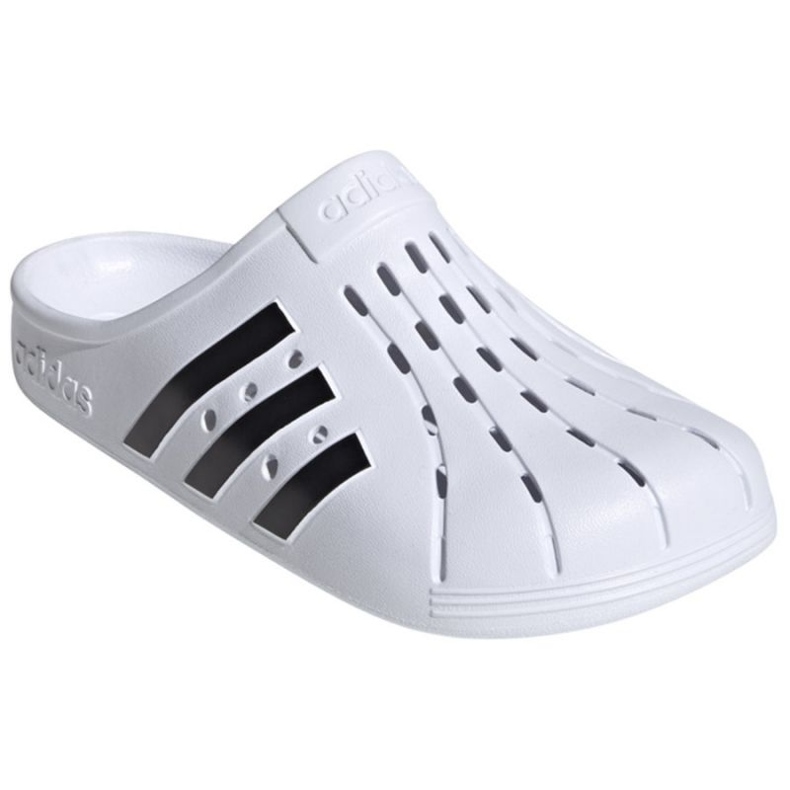 Adidas Adilette Clog FY8970 valkoiset urheiluvarvastossut valkoinen 4