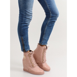 Nauhalliset lenkkarit B-2 Pink -levyllä vaaleanpunainen 1