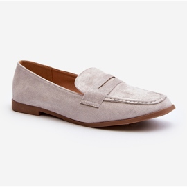 Naisten klassiset mokasiinit Harmaa Olevin 1