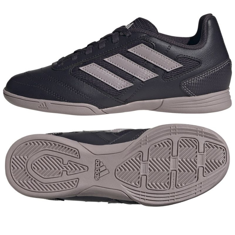 Adidas Super Sala 2 In Jr IE7559 jalkapallokengät musta 1